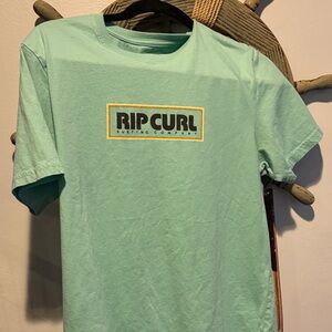 Rip Curl Men's Aqua Short Sleeve Tee